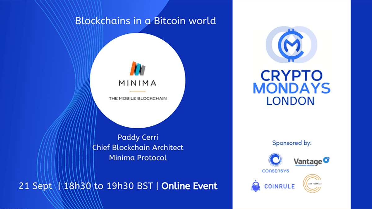 Blockchains in a Bitcoin World - By Paddy Cerri at CryptoMondays